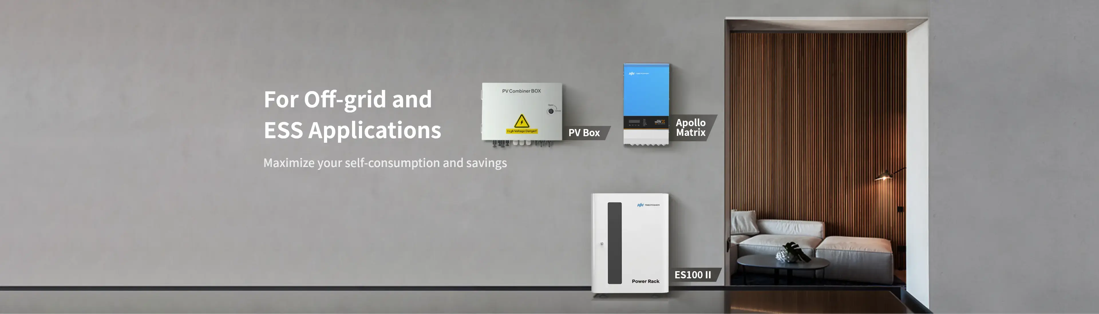 AC/DC/PV power Distribution Box for solar energy systems applications